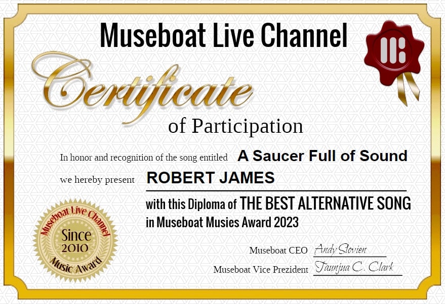 ROBERT JAMES on Museboat LIve